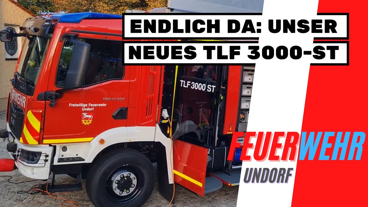 Großer Bahnhof für unser TLF 3000-ST