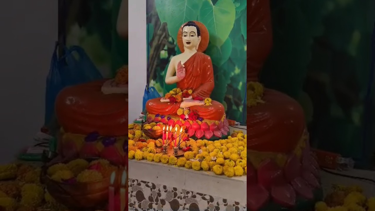 BUDDHA VANDANA AT BHAINSA BUDDHA VIHAR #shorts #buddha #ambedkar #shortvideo #songs