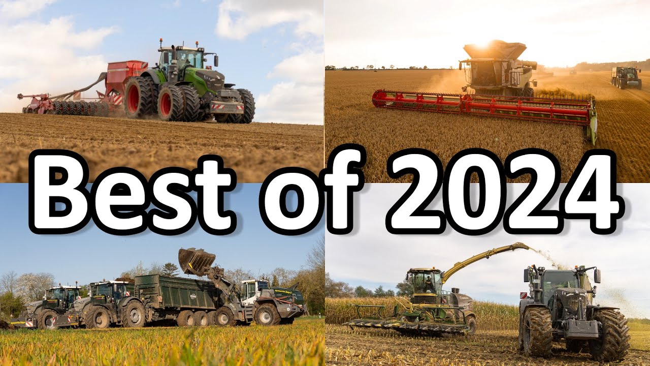 Best of 2024 I Landwirtschaft XXL I Fendt, Claas, John Deere, Case, Krone, Holmer