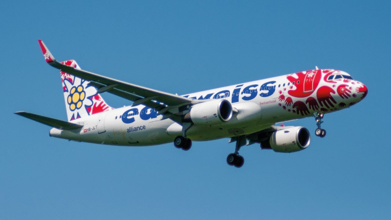 HB-JLT | Airbus A320-214 | Edelweiss Help Alliance