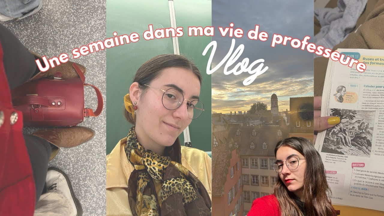 Une semaine dans ma vie de professeure VLOG