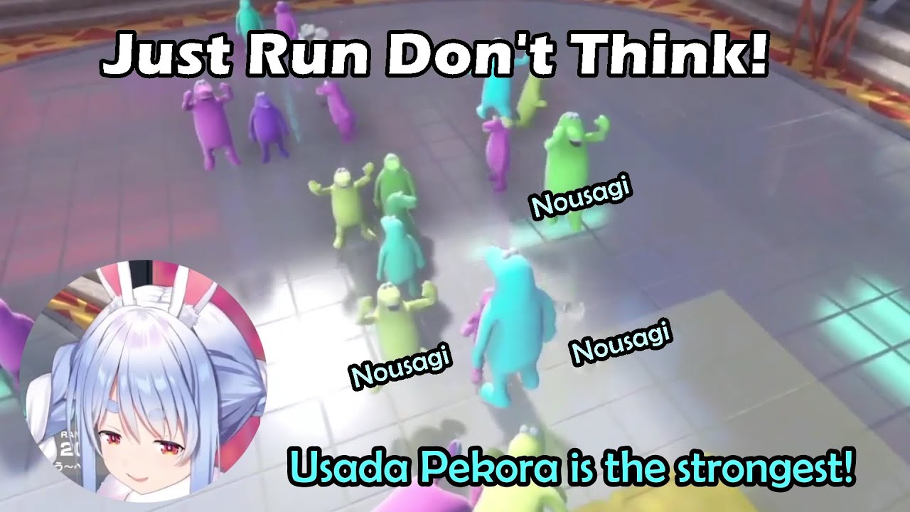 Pekora Having a Blast In The Winning Team After Struggling to Solve Quizzes As The Losing Team