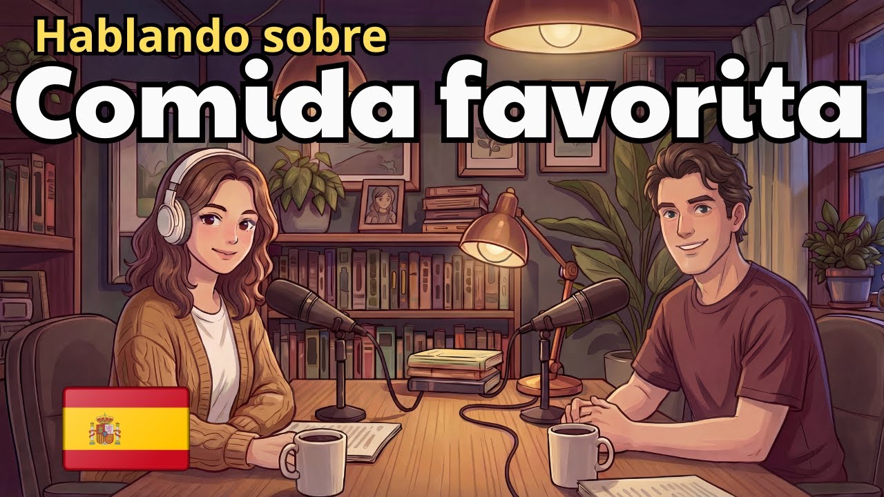 How to Talk About Favorite Food in Spanish | Spanish Conversation Practice