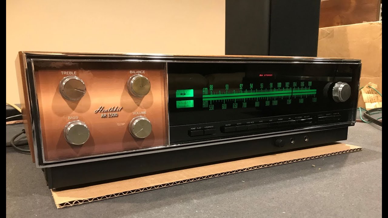Heathkit Receiver with no FM Signal AR1500