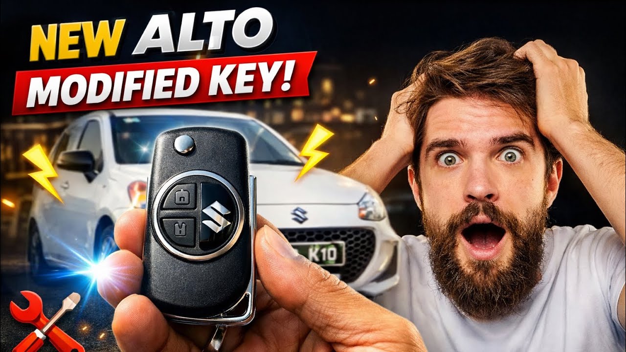 😍🔥Alto modified flip key 🔑 #youtube #youtubevideo #tranding #key #modified #car #accessories 