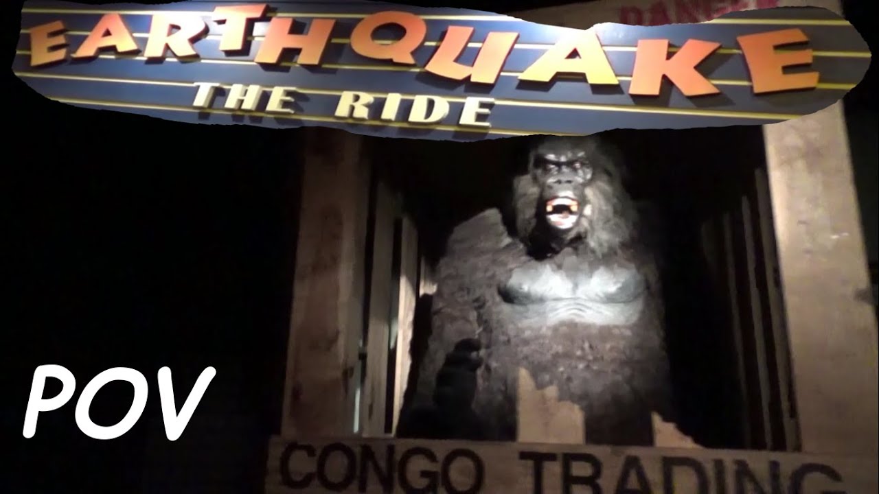 Earthquake The Ride POV Gatlinburg Tennessee