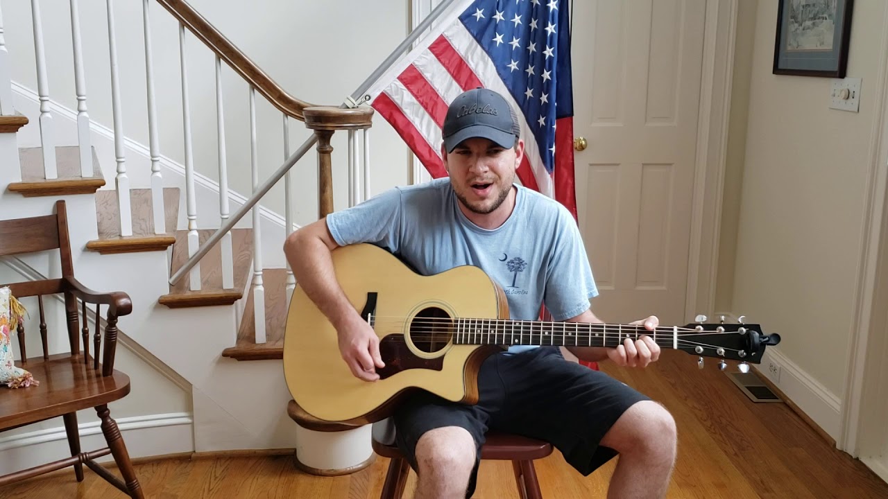 Toby Keith - Courtesy Of The Red White And Blue (Acoustic Cover)