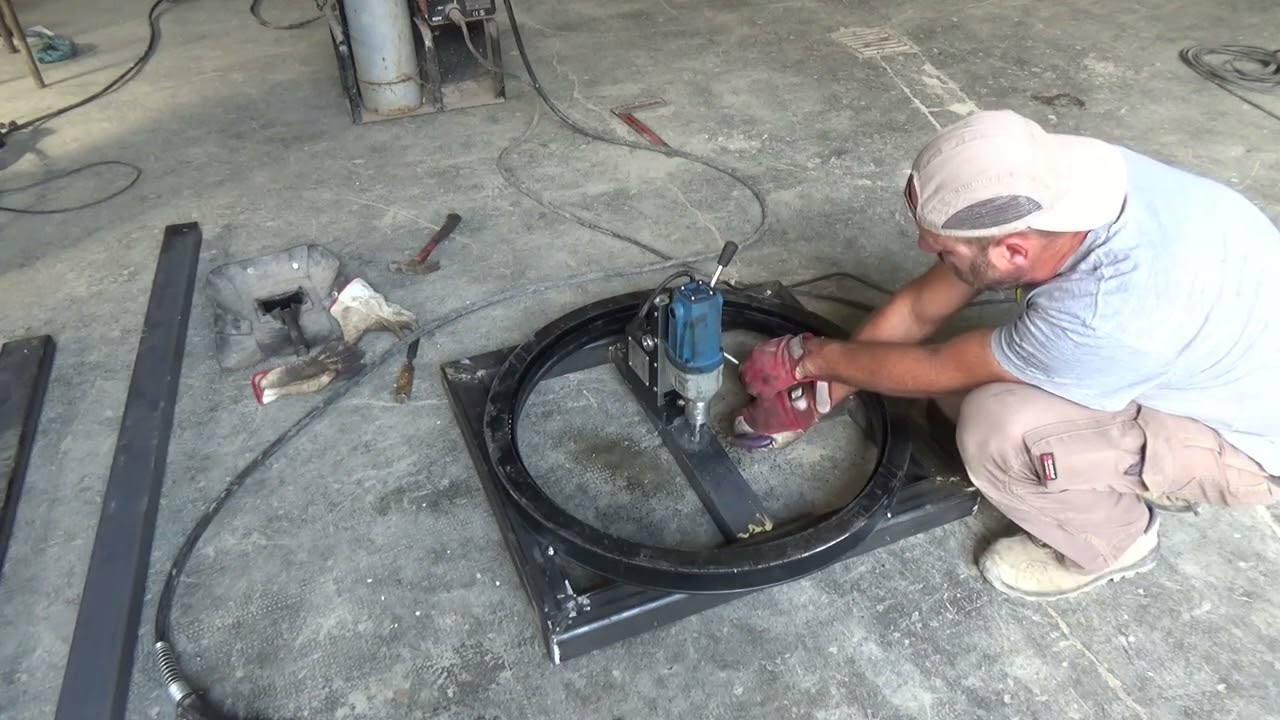 Costruzione del gira bins (gira cassoni) parte 2