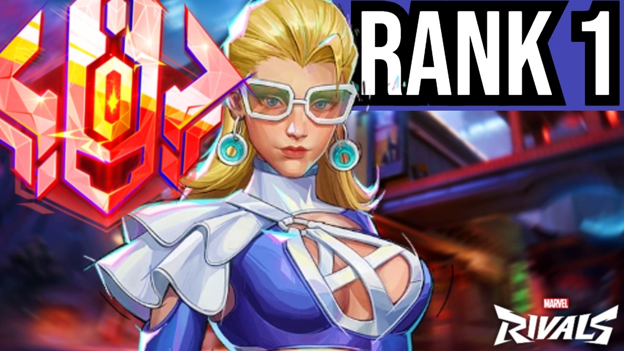 Rank 1 Invisible Woman Carries Top 500 Team | -0606- | Marvel Rivals