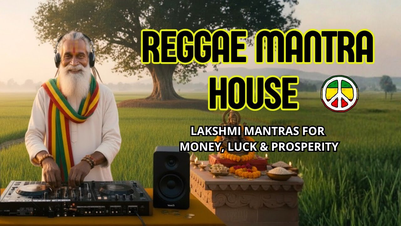Reggae Mantra House for Abundance | Lakshmi & Kubera Chants for Money, Luck & Prosperity