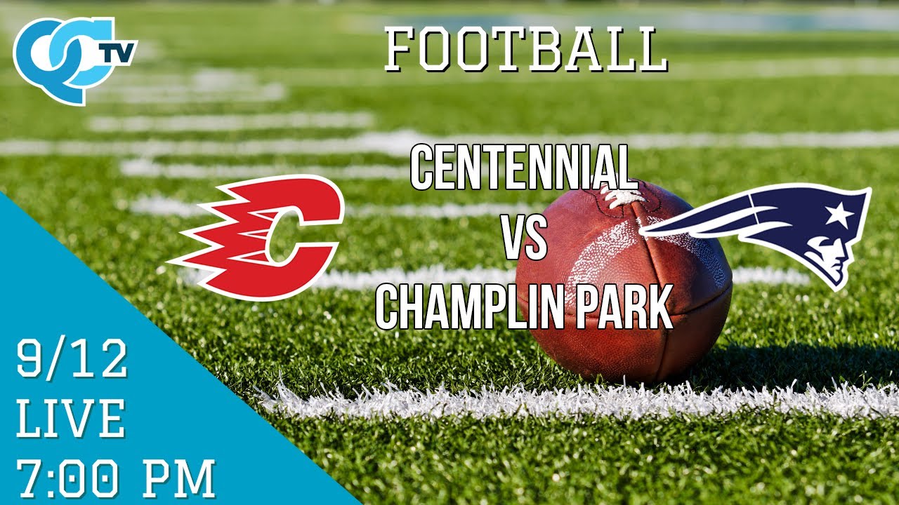 Football: Centennial @ Champlin Park 09-12-2025 | Champlin Park High School | QCTV
