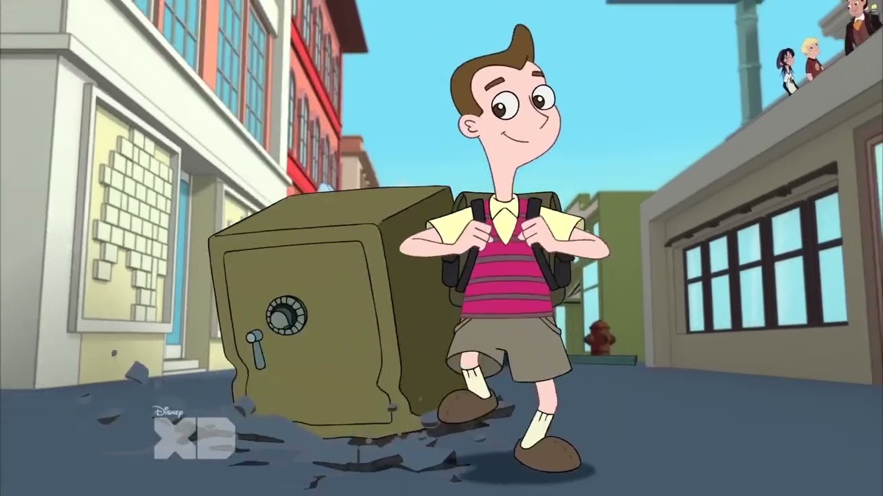 Milo Murphy’s Law Theme but every time they repeat a word it loops