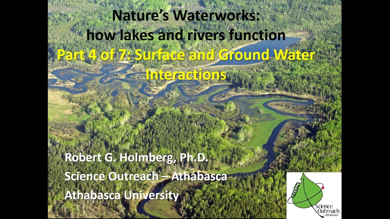 Science Outreach - Athabasca Presents: Nature's Waterworks: how lakes & rivers function. Part 4 of 7