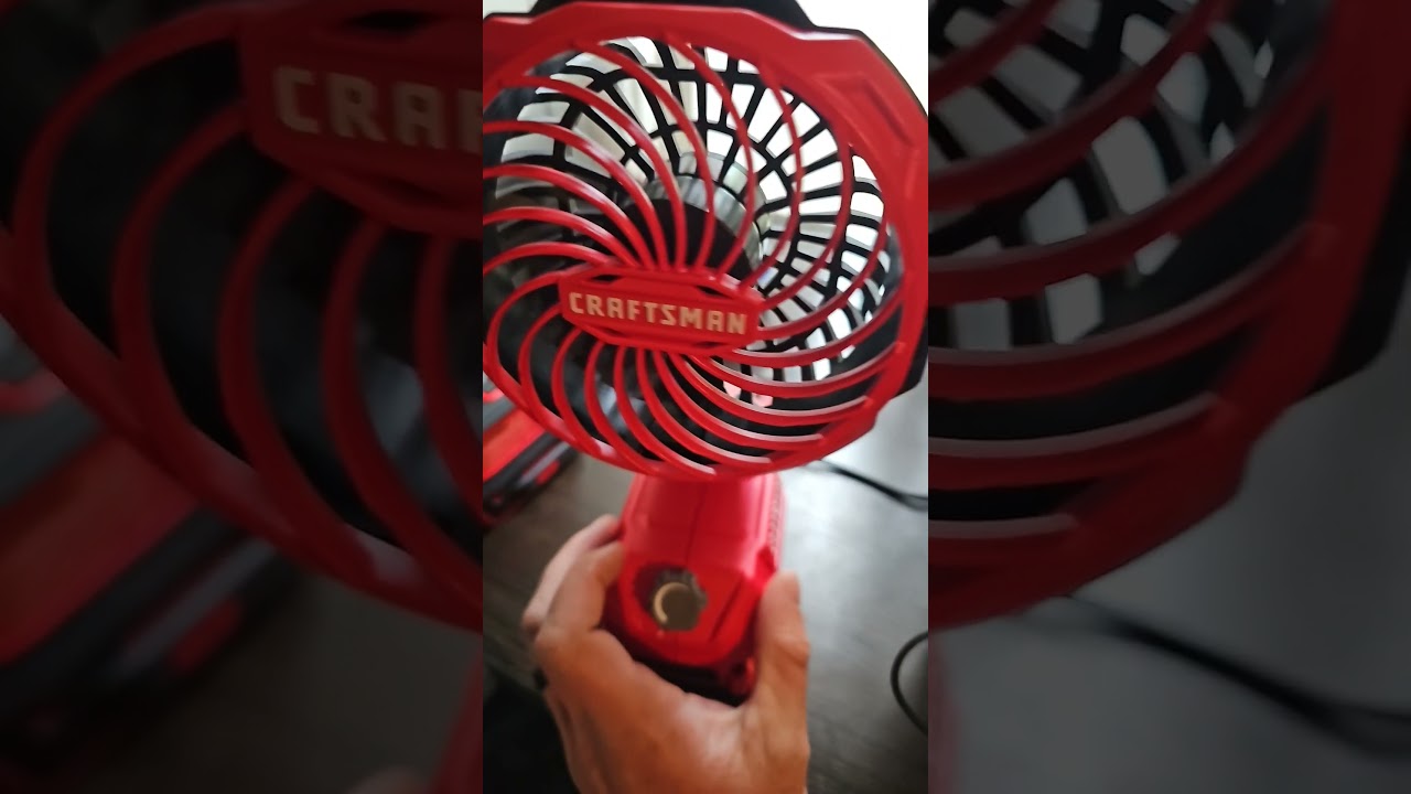 Craftsman mini fan