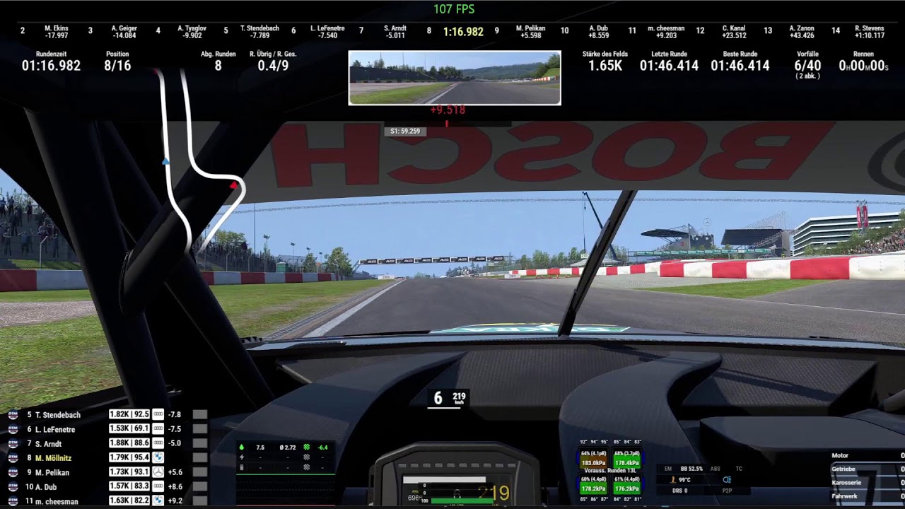 RaceRoom mit den Jungs