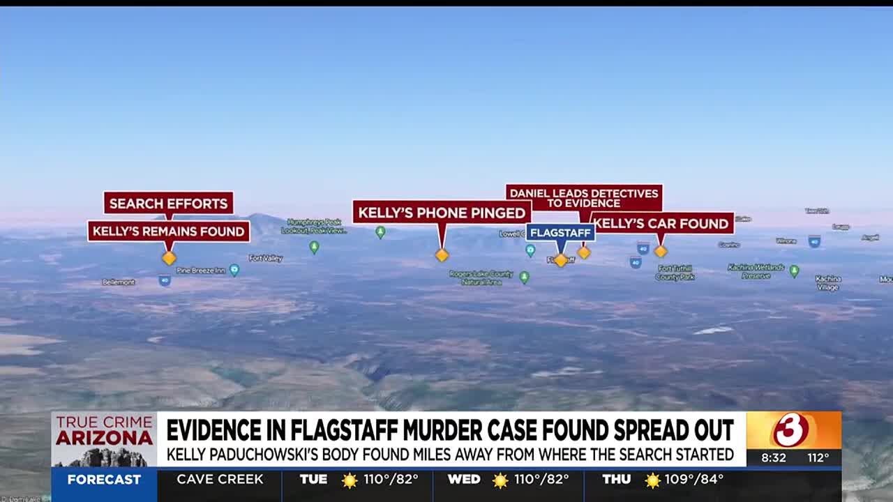 Officials say where Kelly Paduchowki’s body was found in Flagstaff