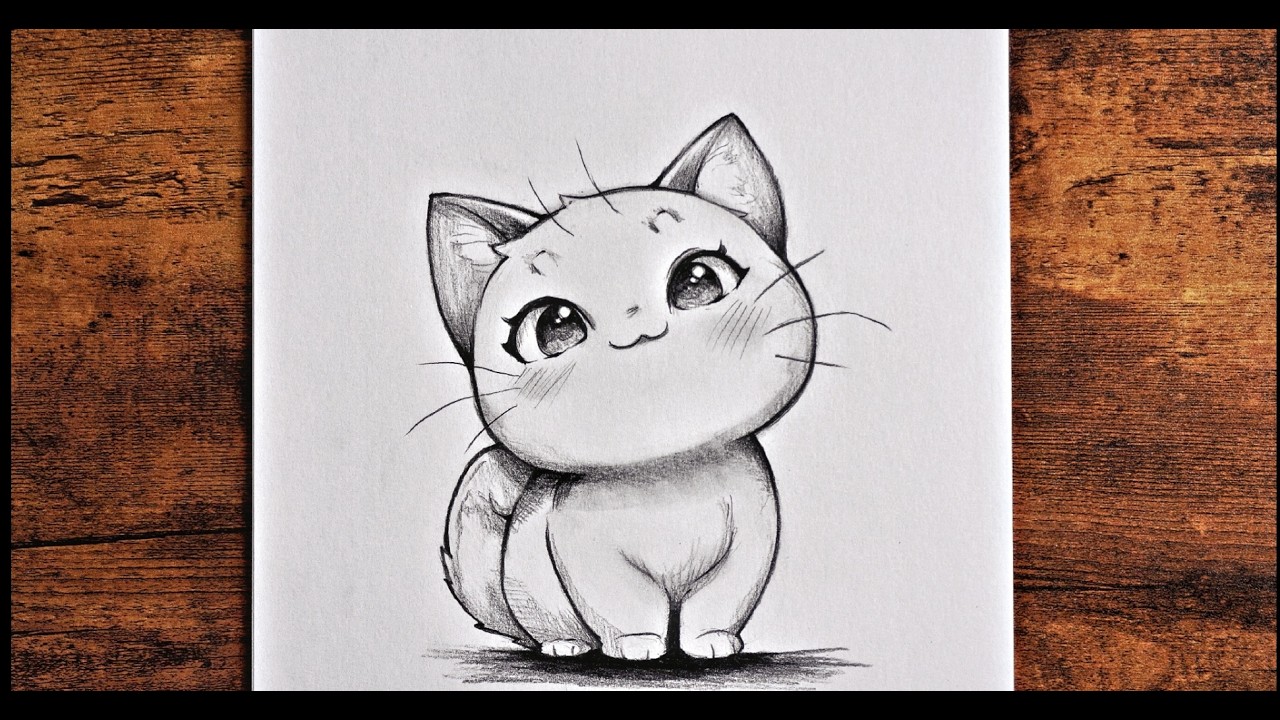 how To Draw Anime Cat | Draw so Cute | Anime Drawing step by step