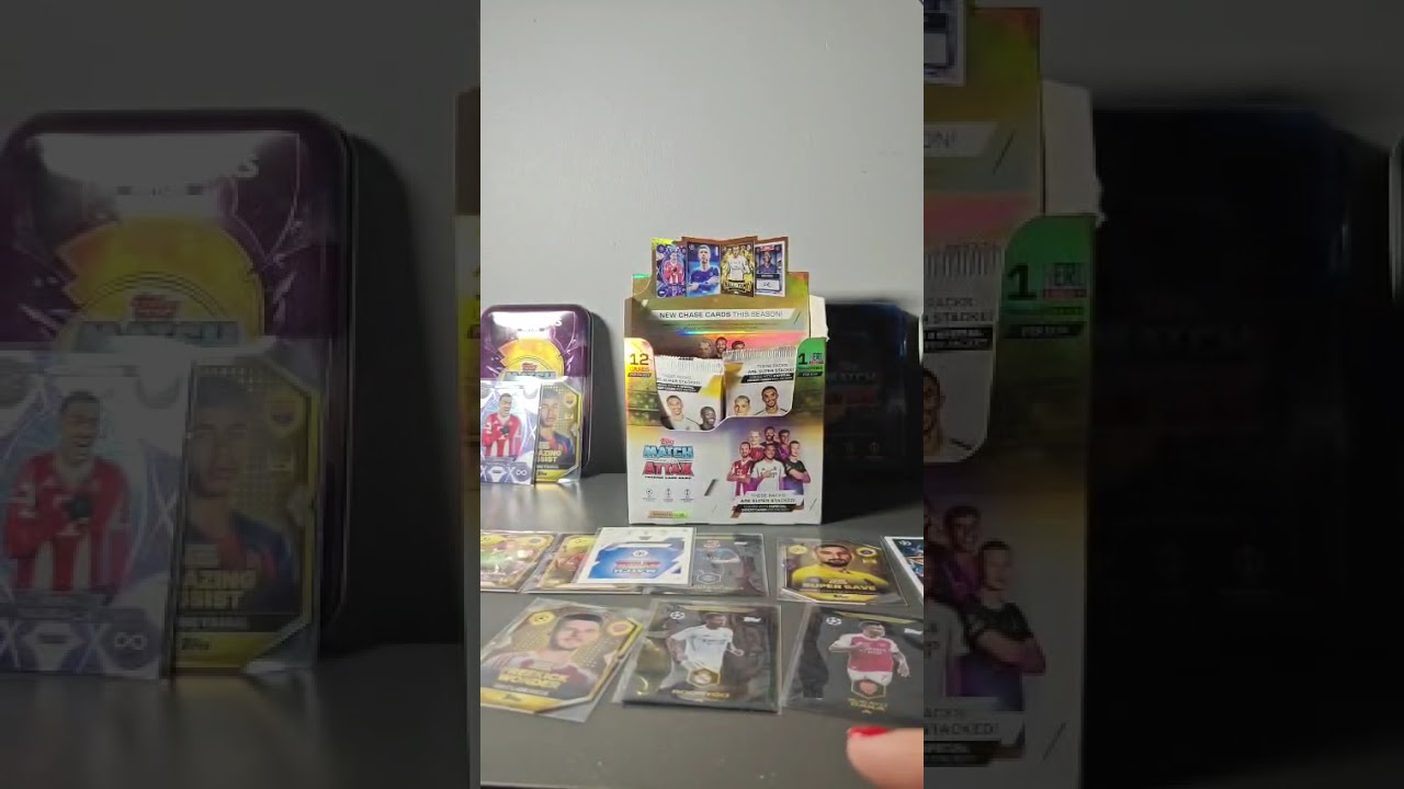 Otwieramy z żoną całego boxa Match Attax 2/3