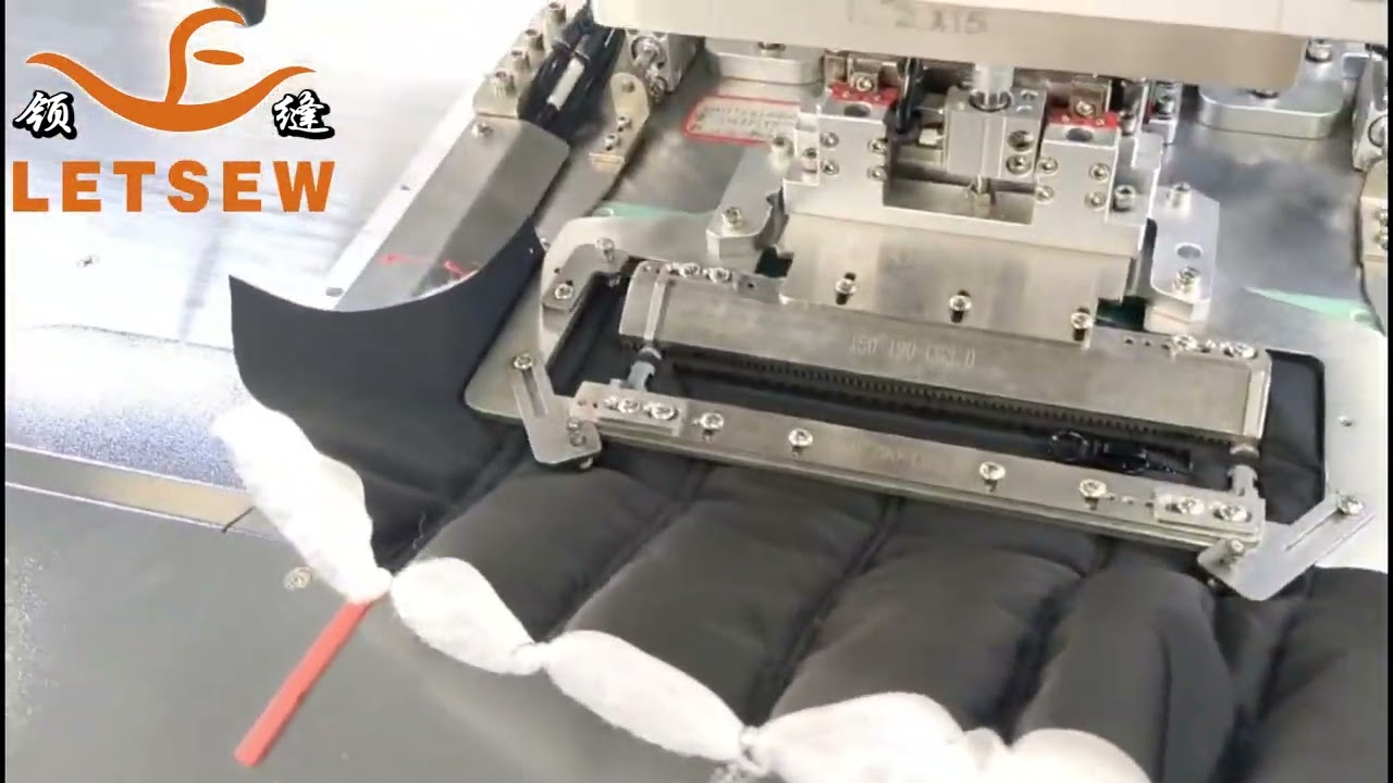 cotton-padded/down jacket #auto Pocket Welting Machine    zipper/double/single-lip Pocket, 1400/day