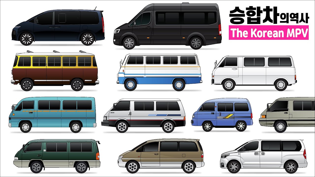 대한민국 승합차의 역사 / History of Korean MPV