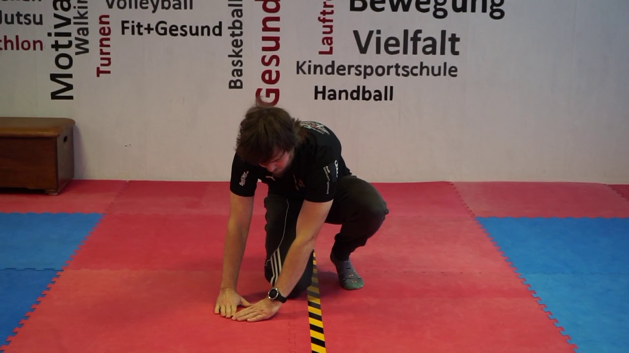 Parkour Rolle lernen mit Max