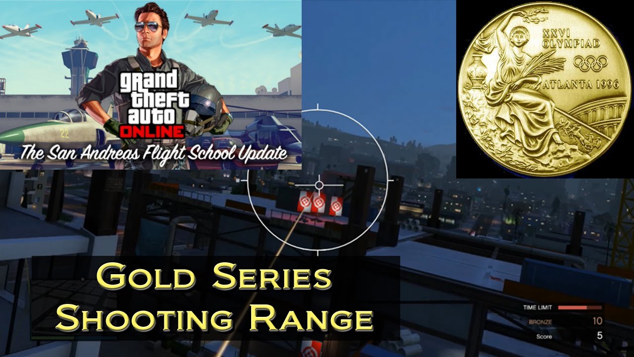 GTA Online: San Andreas Flight School: Gold Series Shooting Range (Gold Medal Tutorial)