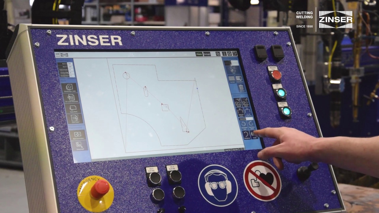 ZINSER LK2000 Konturscannen / ZINSER contour scanning