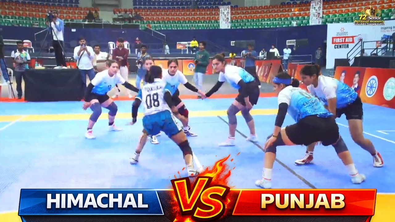 QF | Himachal Pradesh vs Punjab Full Match | 72nd Senior National Women’s Kabaddi Championship 2026
