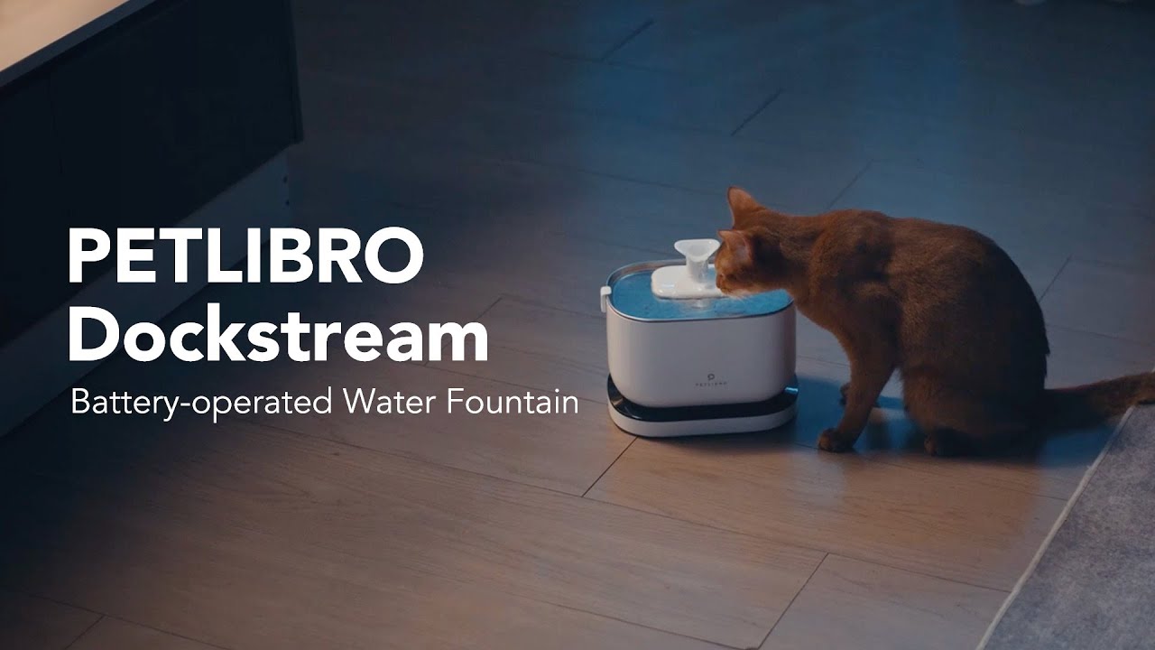 Поилка для домашних животных PETLIBRO Dockstream | Полностью беспроводной поилка