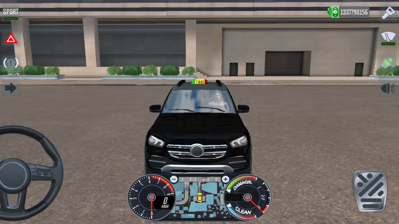 City Taxi Sim 3D - Realistic Car Driving Games Android iOS Gameplay