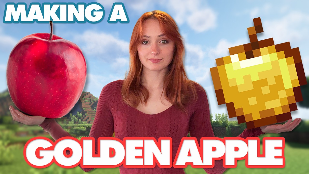Я сделал ЗОЛОТОЕ ЯБЛОКО в РЕАЛЬНОЙ ЖИЗНИ &mdash; Minecraft Cooking