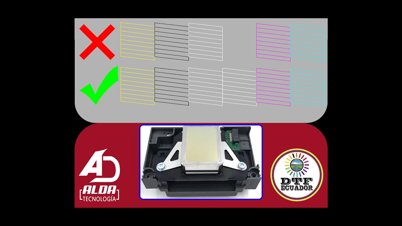 TIP DTF DE CABEZAL TAPADO UN INYECTOR