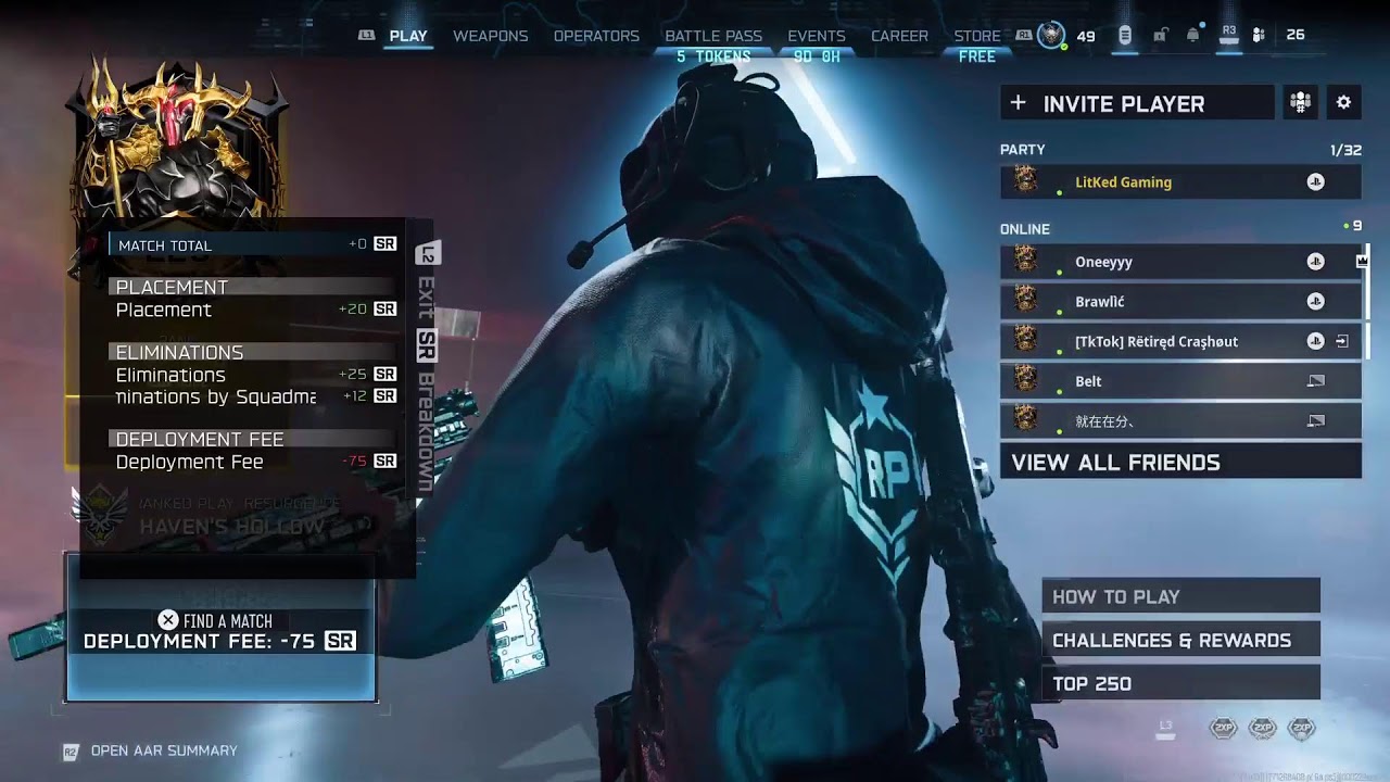 WARZONE RANKED