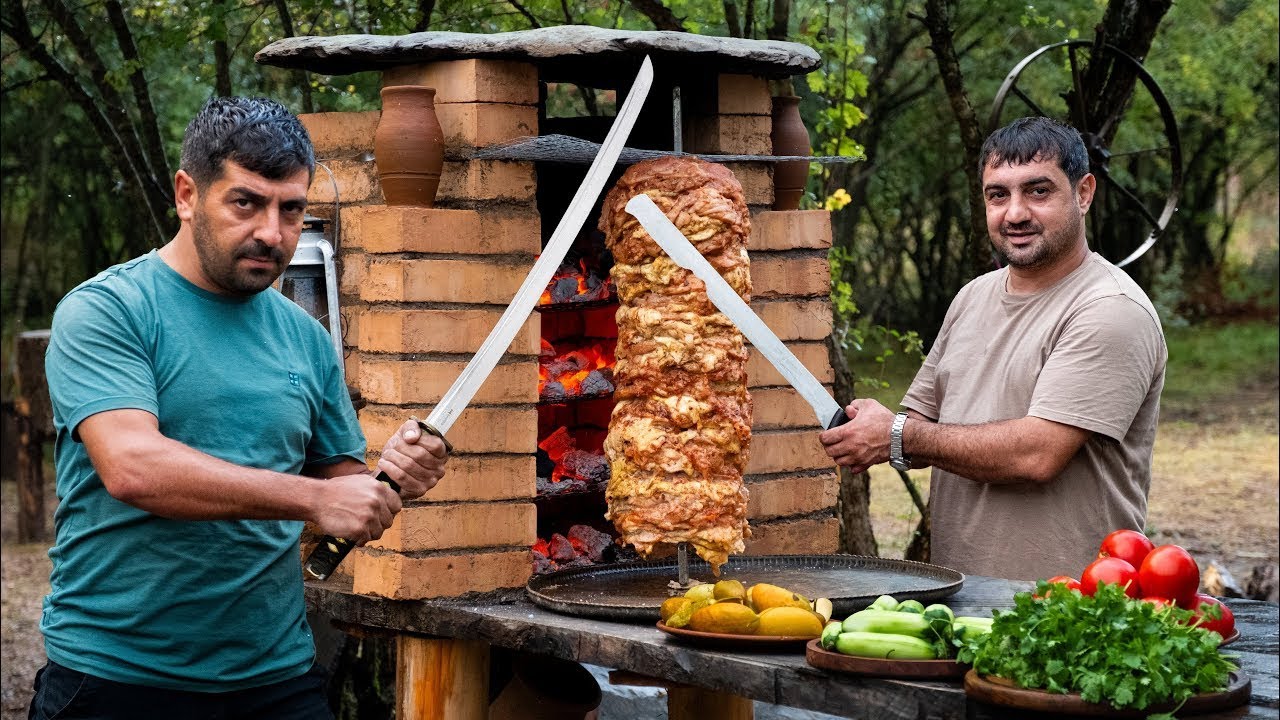 Cooking the Best Chicken Shawarma - Mountain Village Shawarma Recipe
