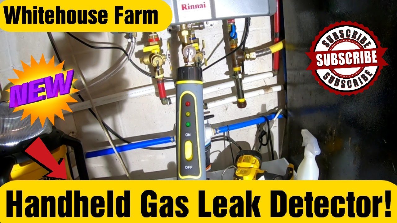 Handheld Battery Operated Gas Leak Detector!