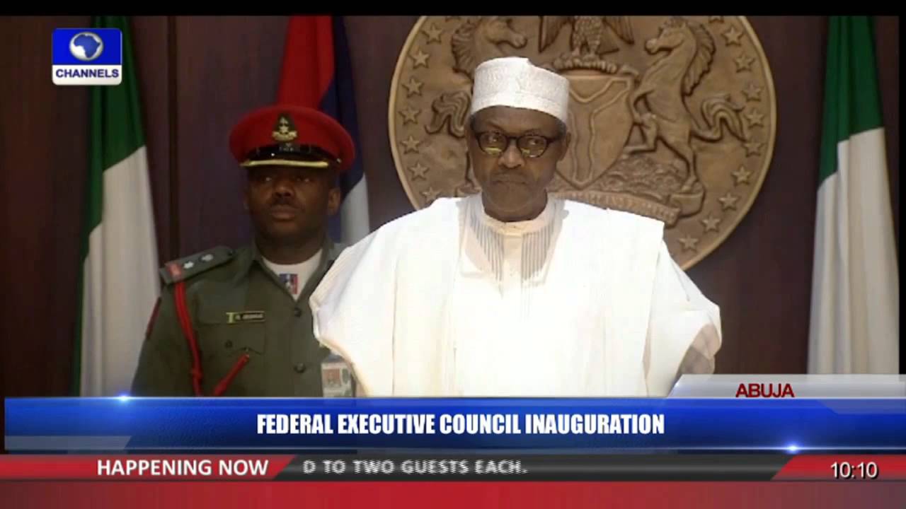 Federal Executive Council Inauguration 11/11/15 Pt 1