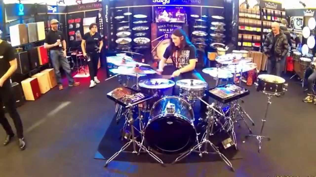 LONDON DRUM SHOW 2015   -22 nov--  FLAVIUS HOSU