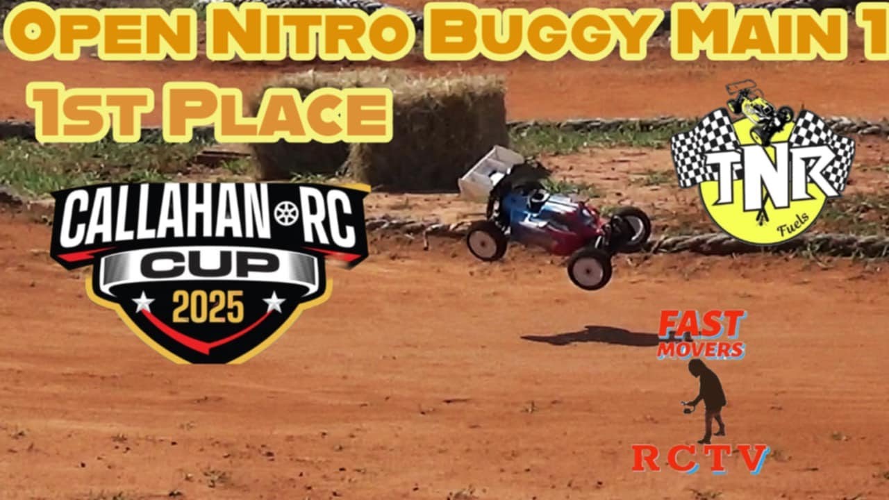 Callahan RC Cup Open Nitro Buggy Main 1