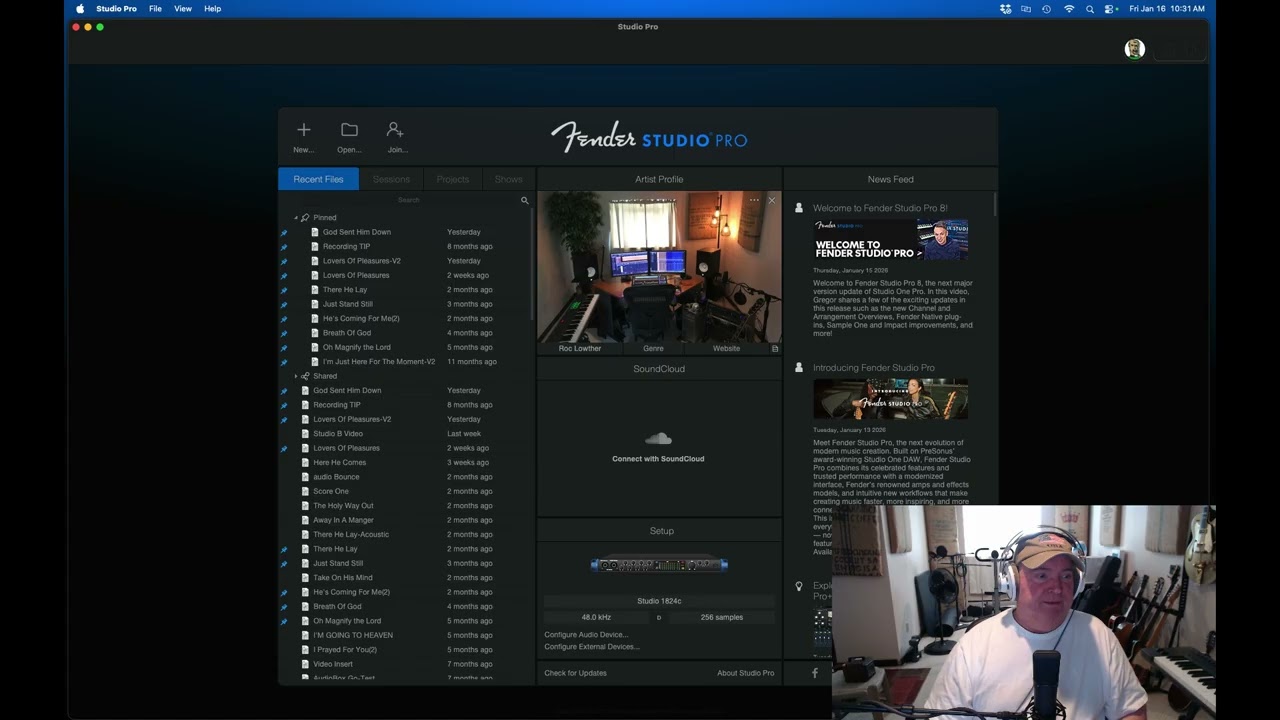 Installing Fender Studio Pro