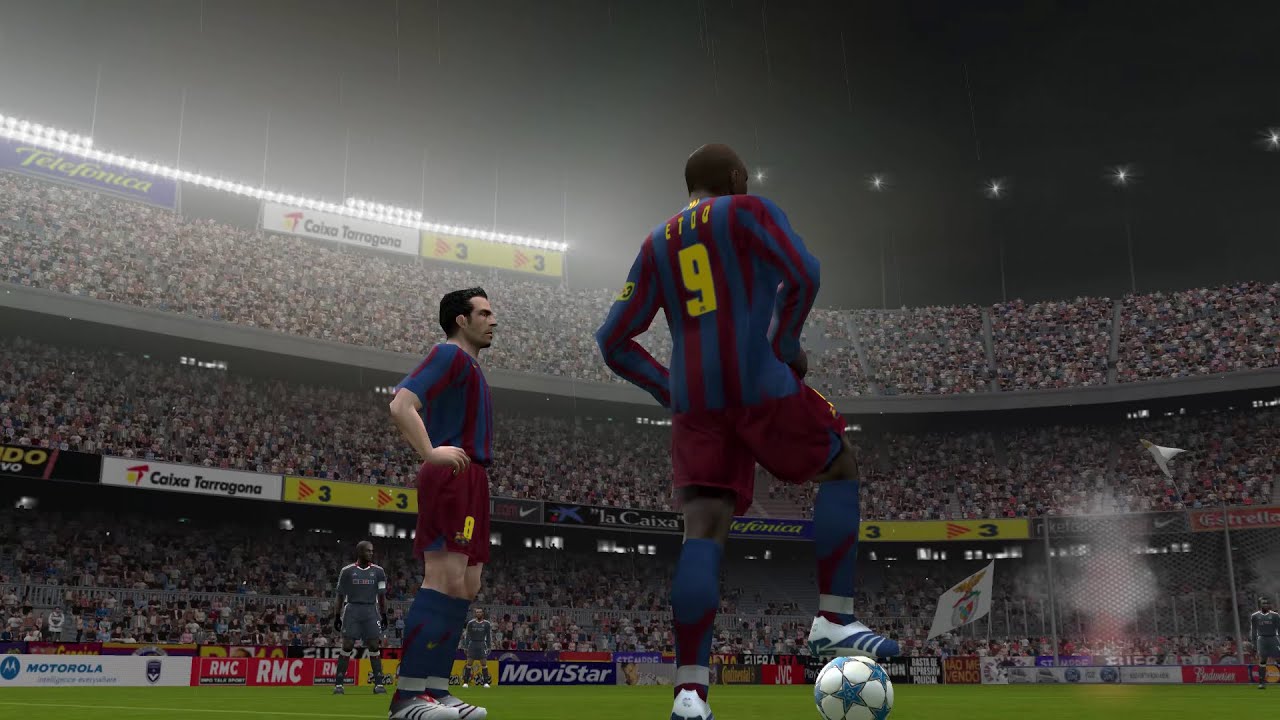Winning Eleven 9 (PES 5) is the most realistic PES in PS2 era