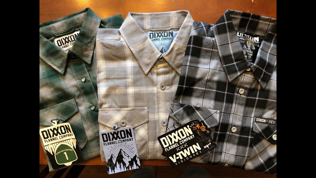 Обзор фланелевых рубашек Dixxon