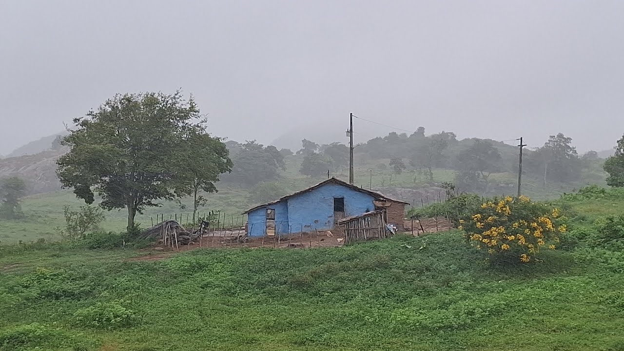 Caiu um pé d'água ⛈️ de fazer medo nesse maravilhoso lugar interior nordestino
