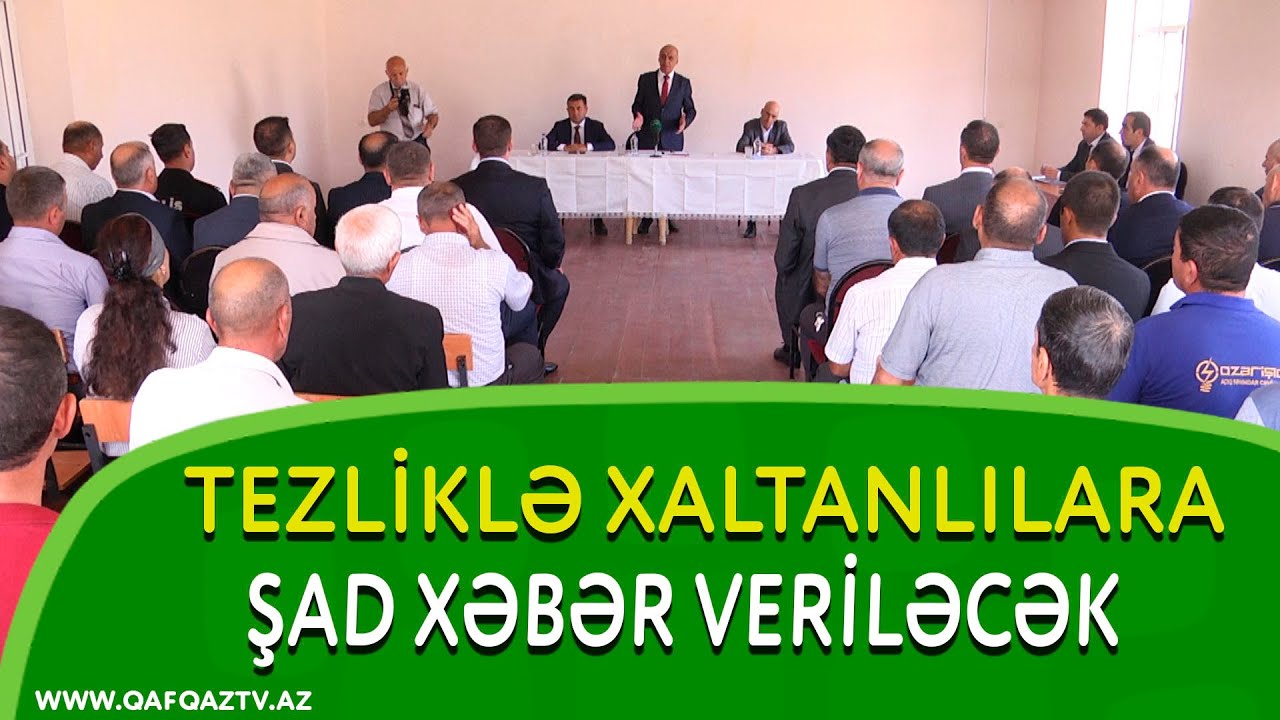 XALTAN KƏNDİNİN İNTERNET MƏSƏLƏSİ YANVARDA HƏLL OLUNACAQ