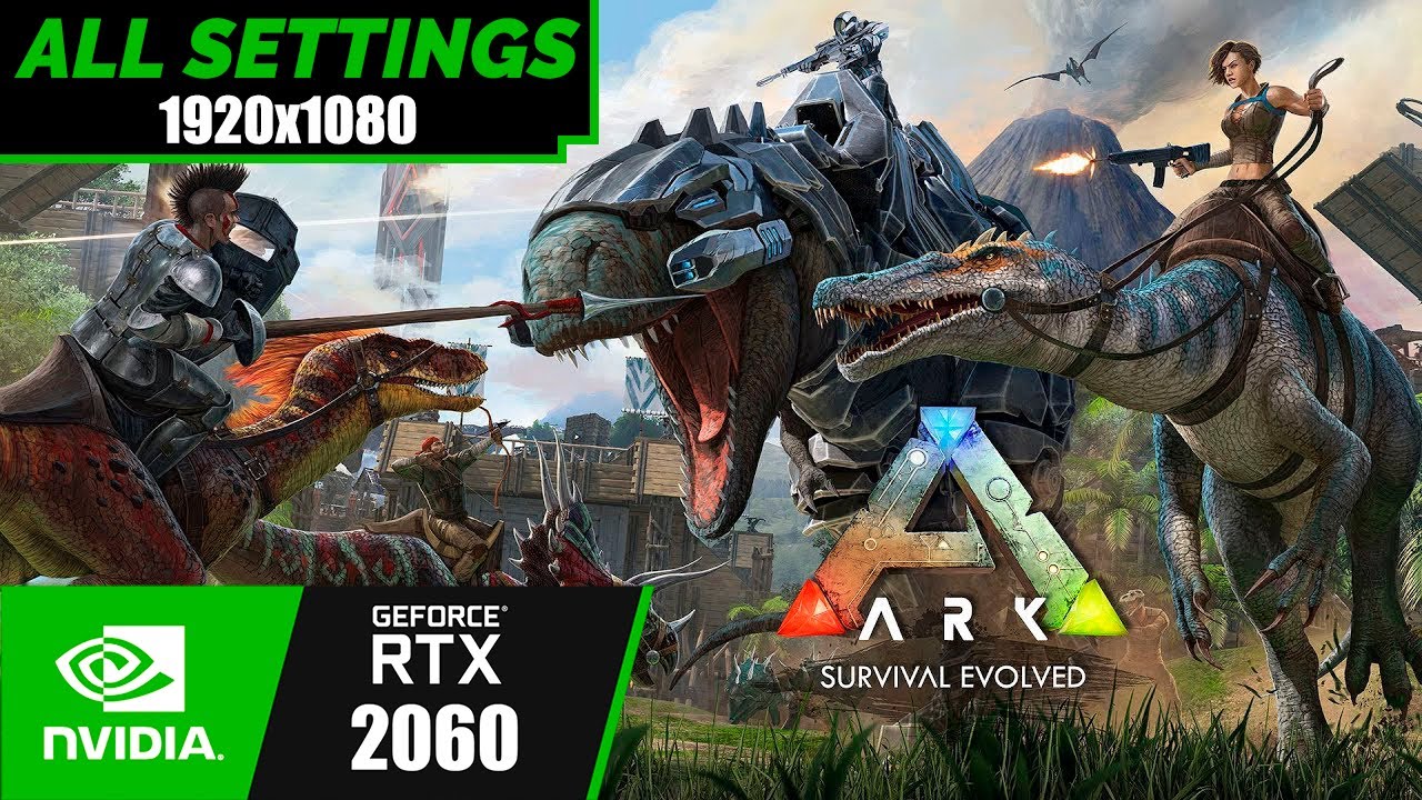 ARK: Survival Evolved (Ragnarok Map) | RTX 2060 (1080p | All Settings)