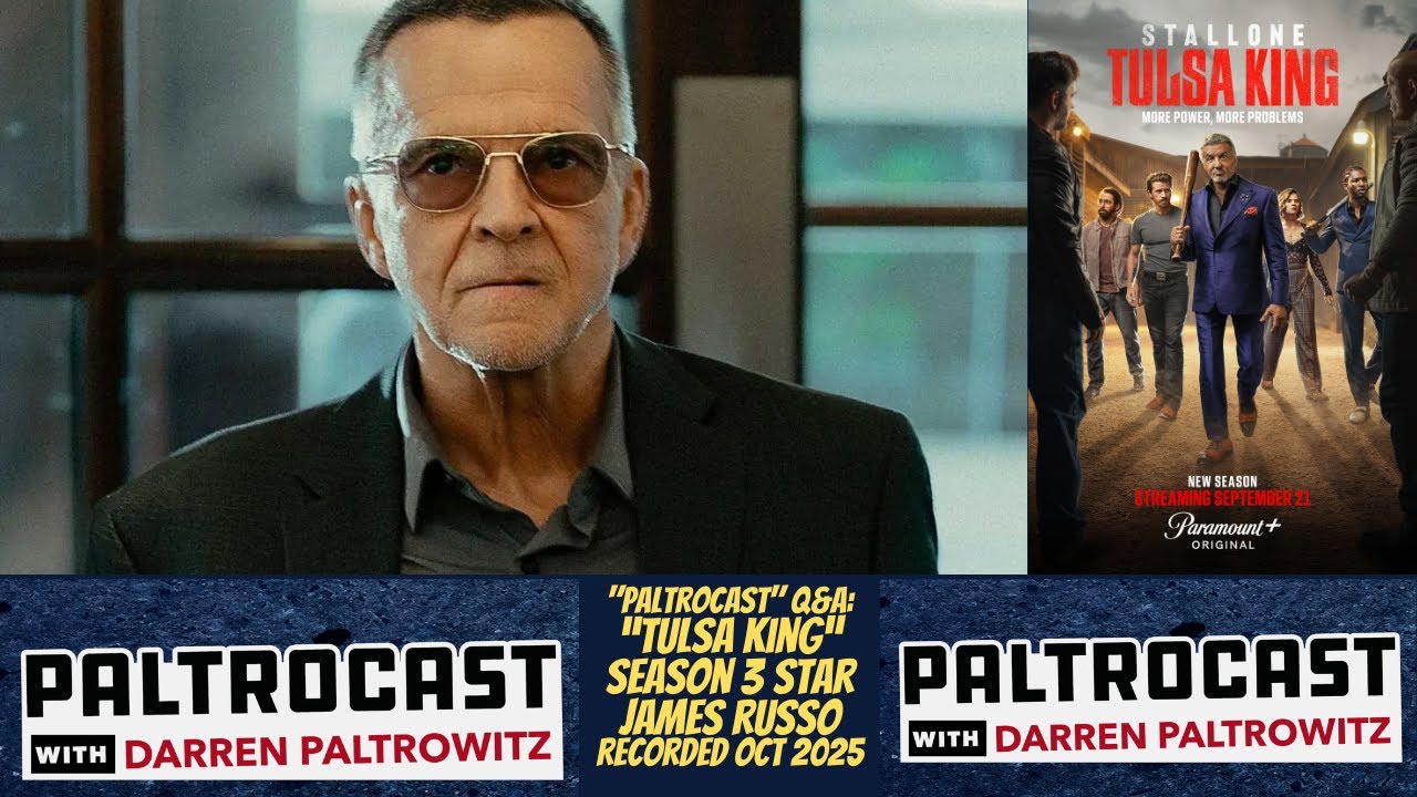 James Russo on Tulsa King, Stallone & Staying Sharp | Paltrocast