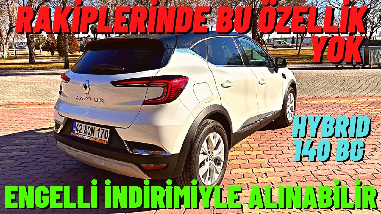 Renault Captur 2023 Hybrid Icon İnceleme / Rakiplerinin Çok İlerisinde Mi ?