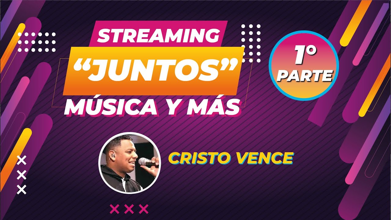 Cristo Vence - Streaming Juntos 2021 / Recital Completo - MEDEATV - #cristovence #musicacristiana