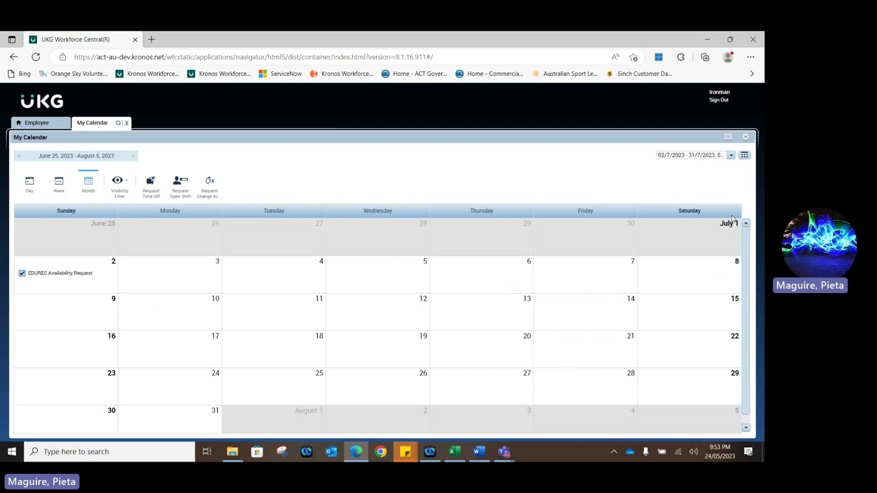Kronos Casual Staff Training Video
