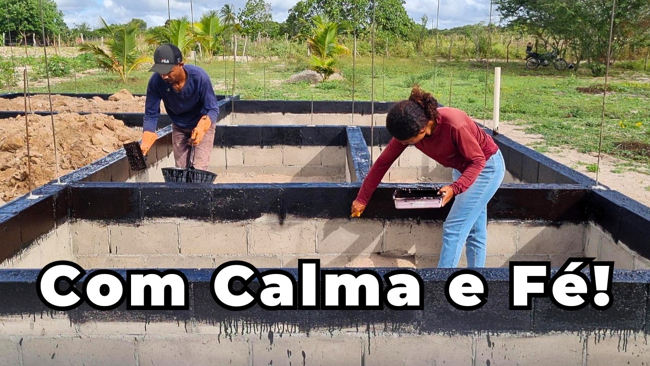 Ep22. BALDRAME IMPERMEABILIZADO! Mais Um Passo Real da Casa do Zero