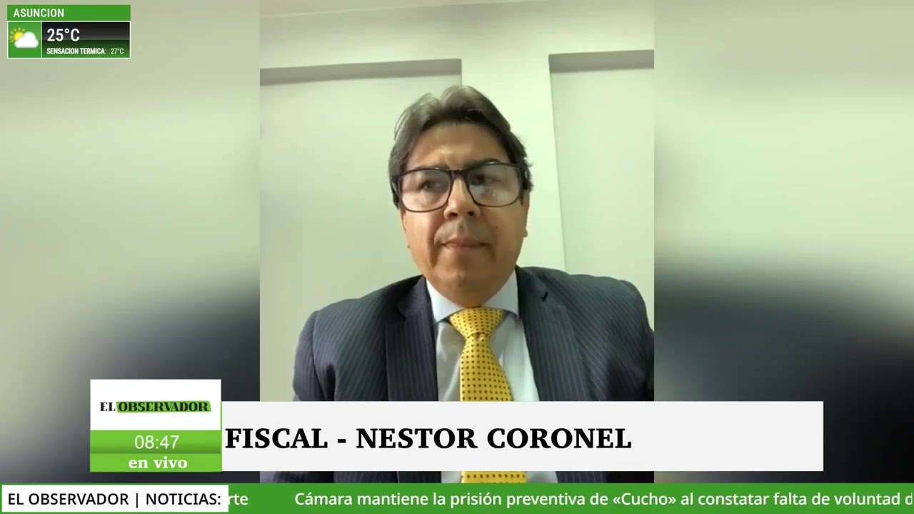 Fiscal Néstor Coronel. Nueva acusación al ex intendente Miguel Prieto